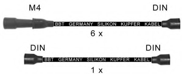 BBT ZK409 Ignition Cable Kit